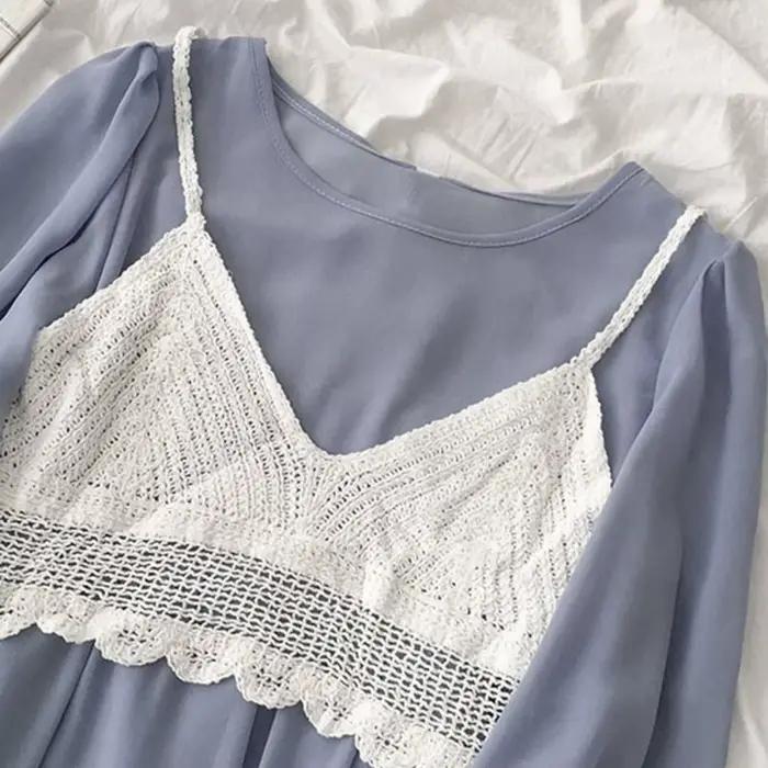 Camisole d'été sans manches en Crochet pour femmes, court, col en V, Style bohème, Slim, hauts chaud