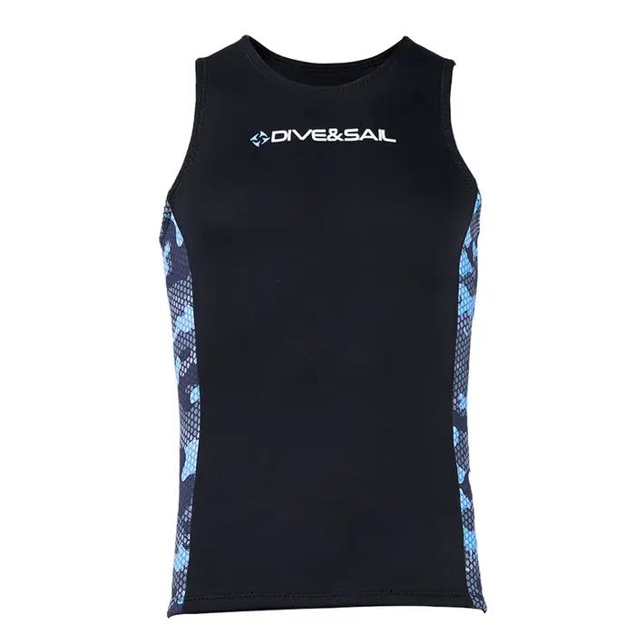 Hommes combinaison gilet surf Sports nautiques maillot de bain gilet plongée sans manches gilet pour