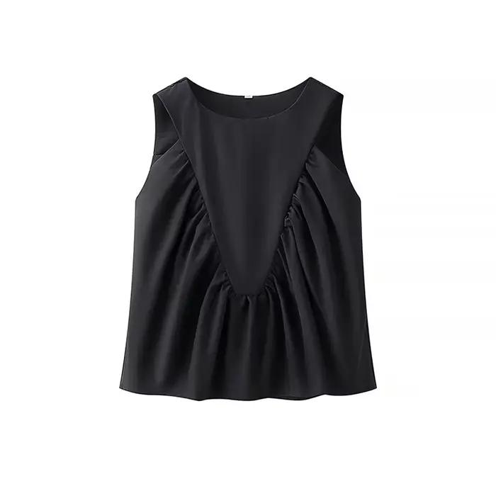 Gilets amples sans manches pour femmes, Style décontracté, à la mode, Simple, polyvalent, couleur un