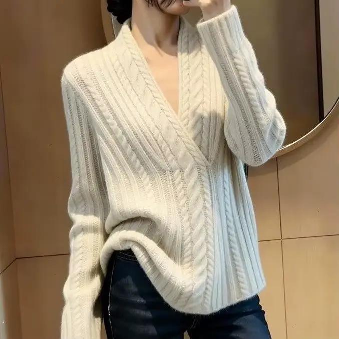Pulls col V tendance et polyvalents pour femmes – Nouvelle collection Printemps 2026 – Style décontr