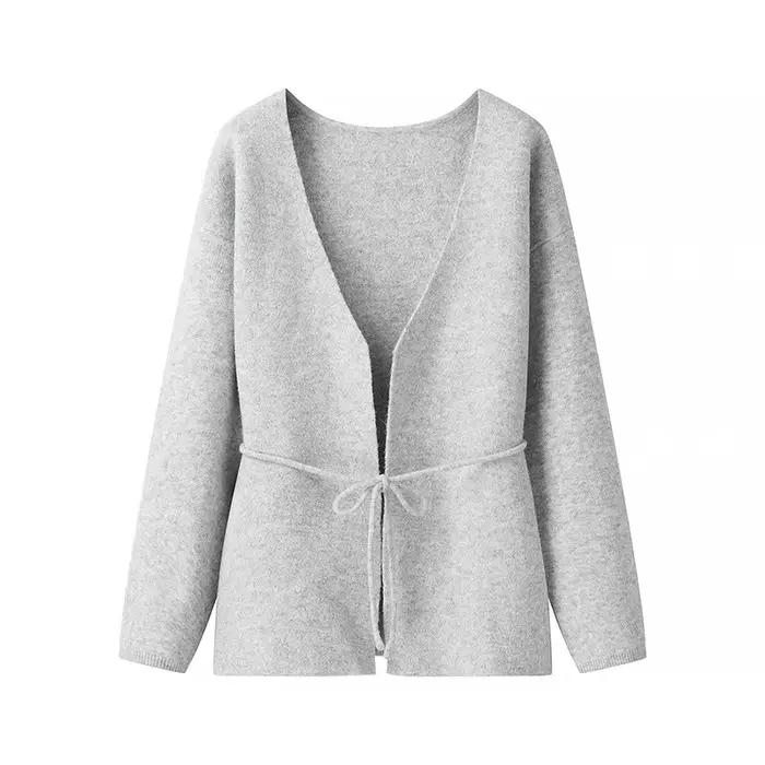 Nouveau Pull Cardigan Simple polyvalent à la mode classique pour femmes