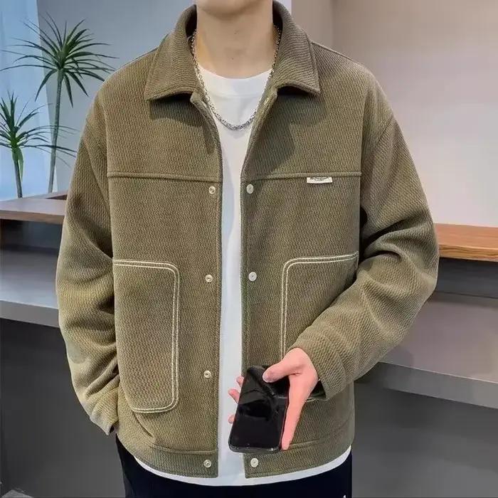Veste pour hommes de haute qualité homme manteau élégant printemps automne marques originales pas ch