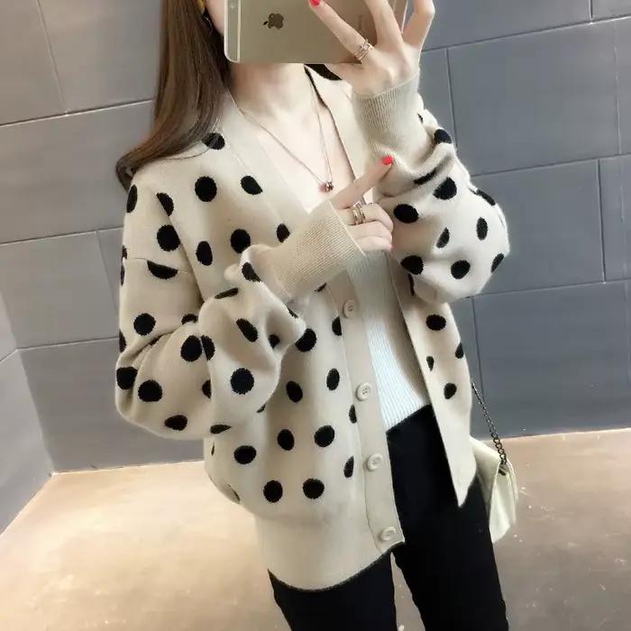 Cardigan tricoté pour femme, Style automne/hiver, élégant, individuel, polyvalent et à la mode, mant