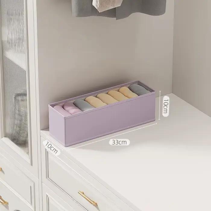 1PC Panier de rangement Oxford pour vêtements et jouets, avec fond ouvert, pour pulls et chaussettes