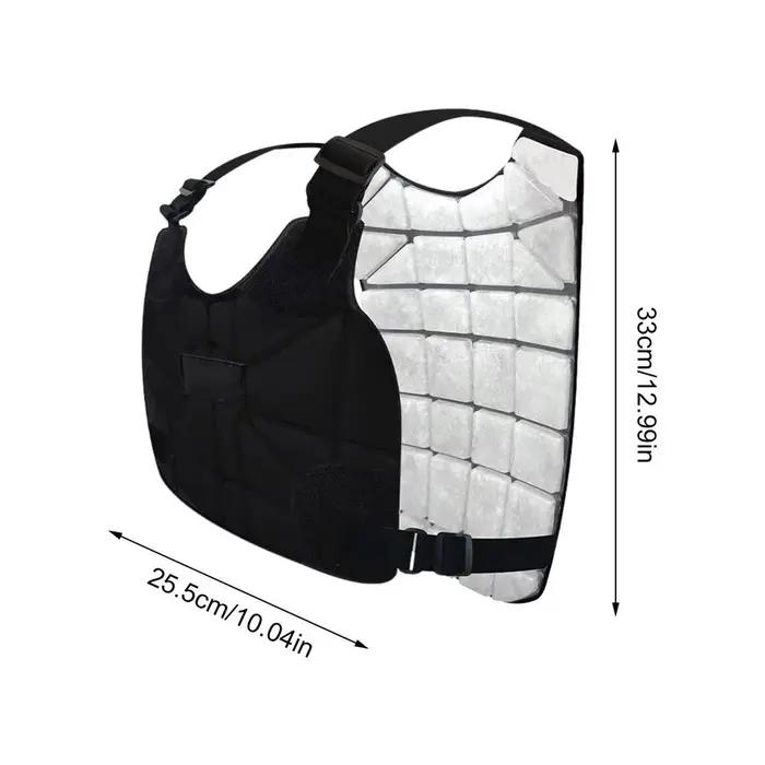 Gilet léger sans manches pour hommes, idéal pour les travaux de construction en extérieur, la randon