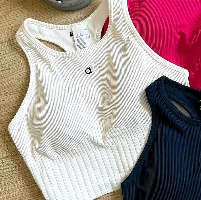 Gilet de sport sans manches pour femmes, Yoga, Fitness, polyvalent, en forme de I, nouvelle collecti