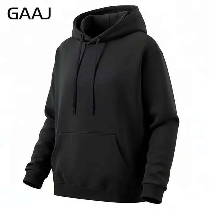Sweat à capuche GAAJ 260 g avec épaules tombantes, coupe décontractée et tissu confortable pour homm
