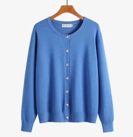 Cardigan en cachemire léger pour femme, optique, chaud pour l'hiver, travail d'affaires, mélange de 