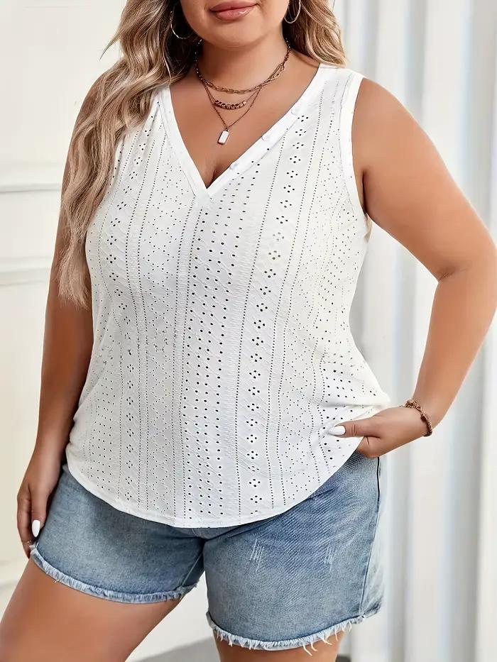 Gilet élégant brodé à trous directs, col en v, boutons, haut brodé à la mode et élégant pour femmes