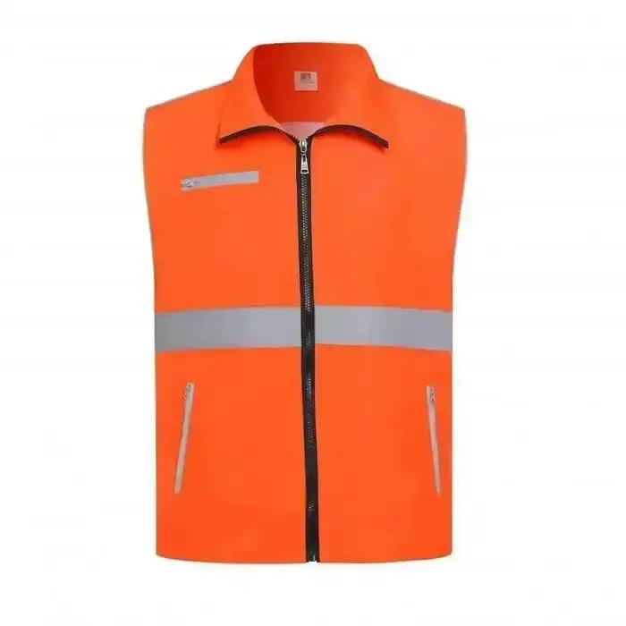 Personnalisation de gilet extérieur avec Logo imprimé, vêtements de travail, publicité de volontaire