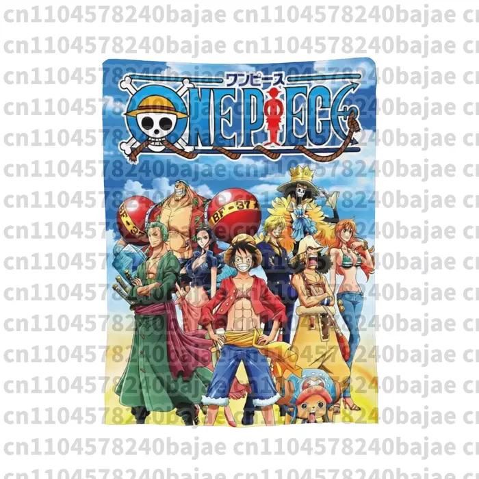 Couverture polaire Luffy Anime, couverture Luffy pour canapé, couette super douce pour chambre à cou