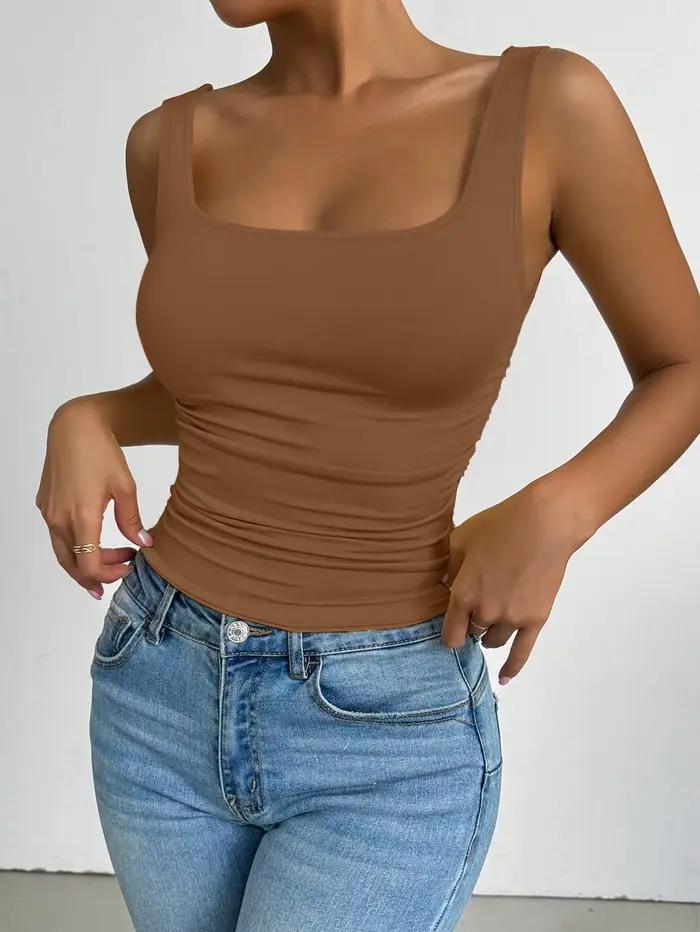 Gilet polyvalent de couleur unie pour femmes, nouvelle mode