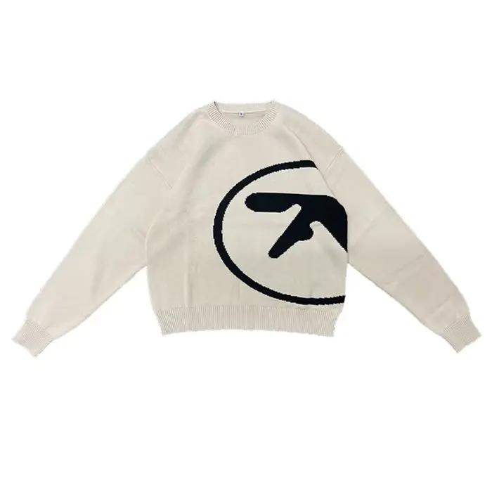 Pull femme Aphex Twin Knit Y2k automne