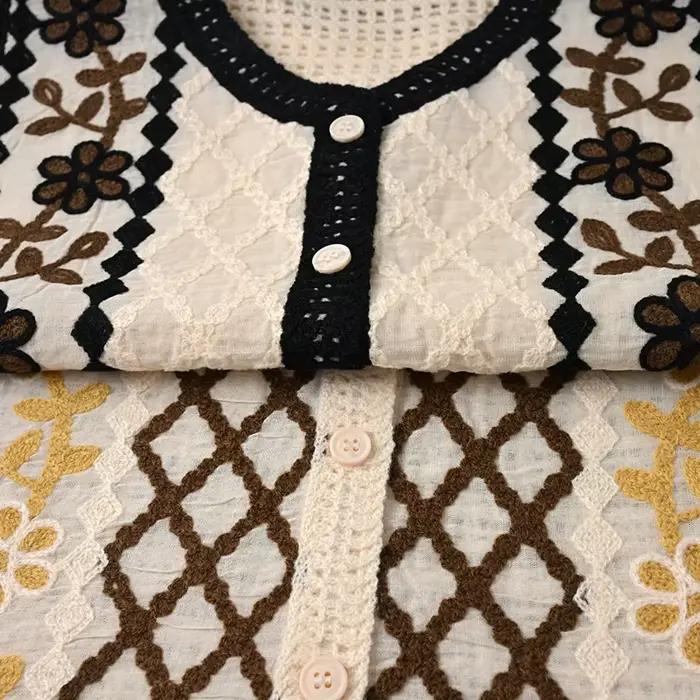 Gilet en Crochet pour femme