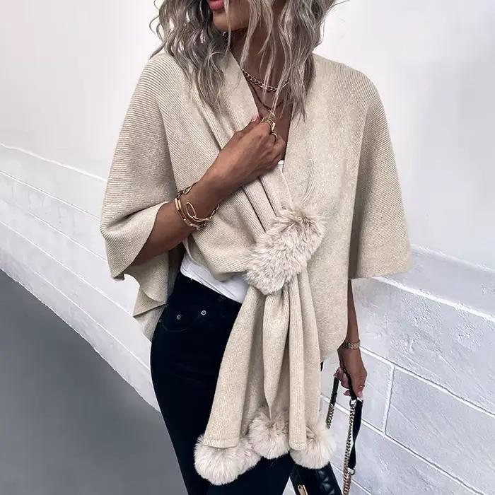 Pull en Fourrure pour Femme