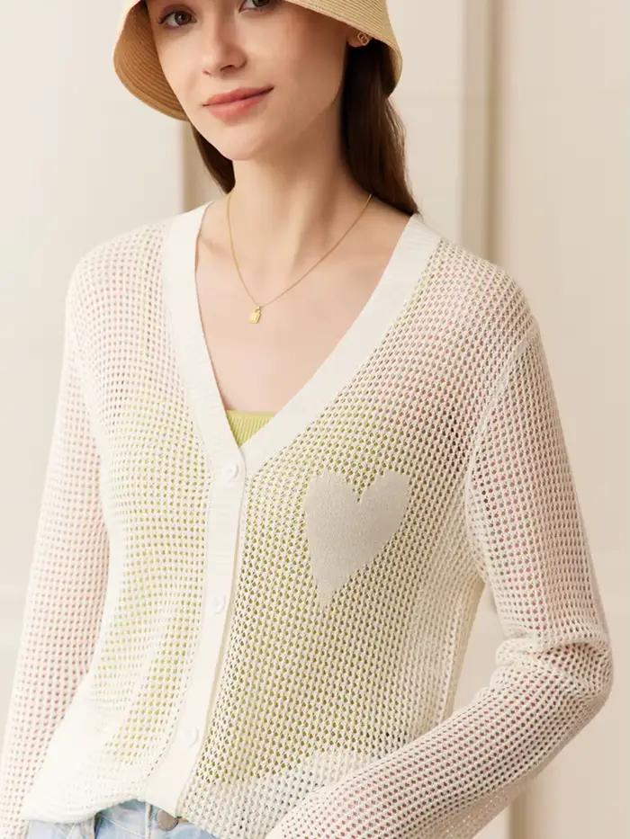 Cardigan minimaliste pour femme