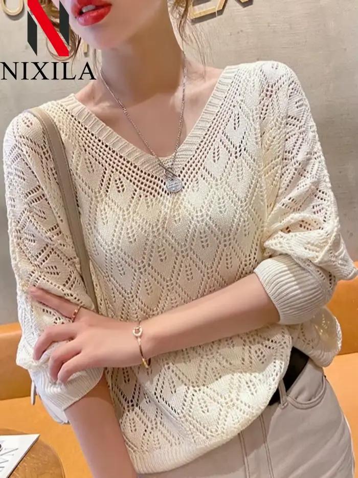 Pull fin et ample pour femme