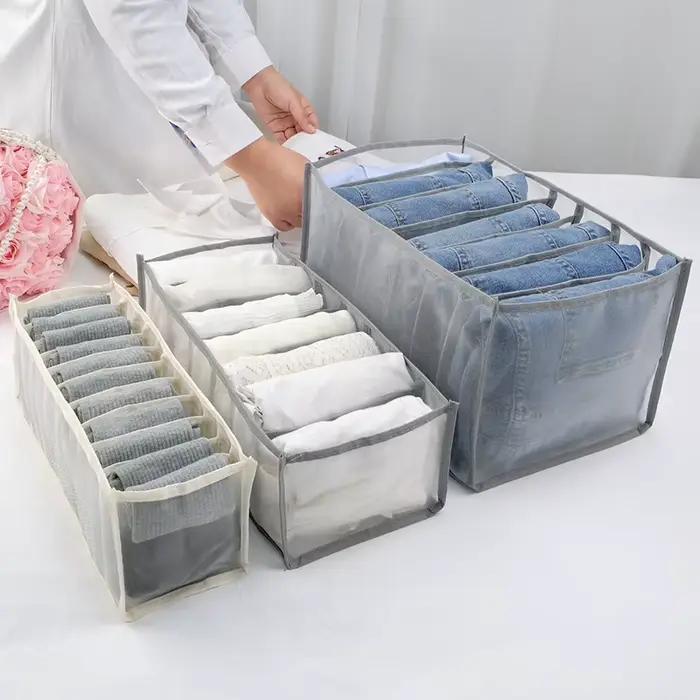 Boîtes de rangement pour vêtements pull