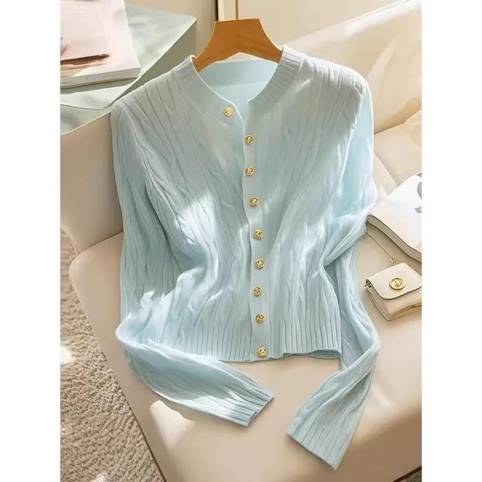 Cardigan fin pour femmes