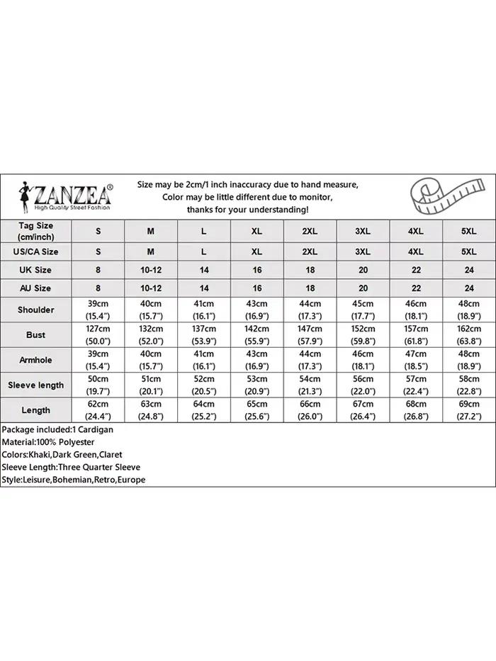 2025 ZANZEA élégant col en V lanterne manches Cardigan chemise automne haut pour femme