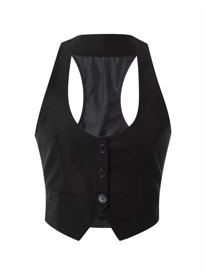 Gilet Vintage sans manches pour femmes