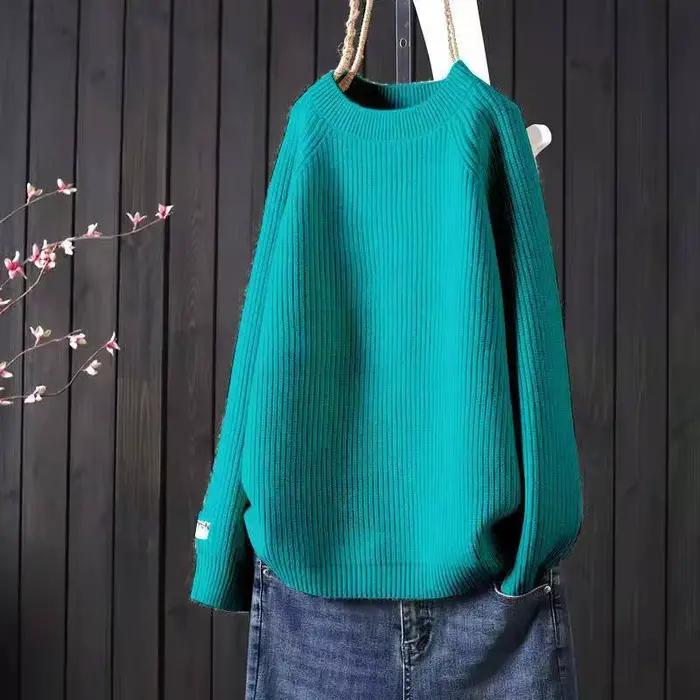 Pull tricoté pour femme