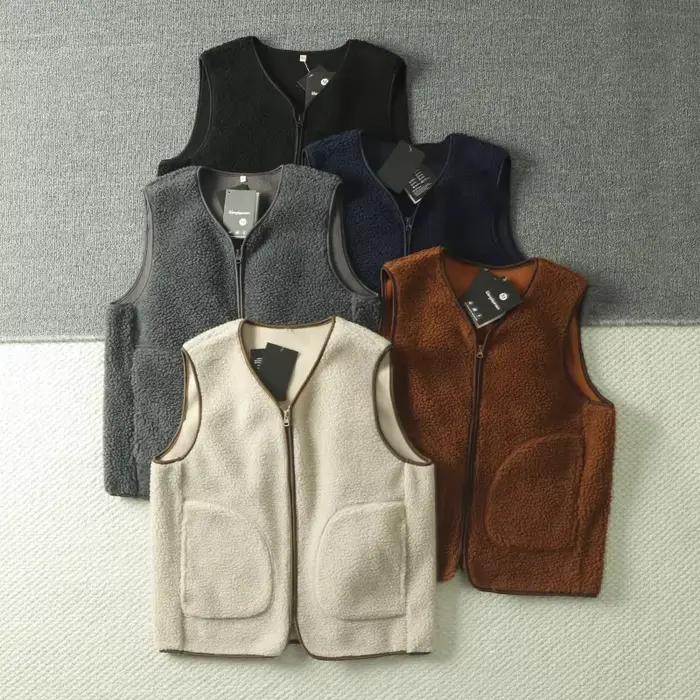 Gilet polaire Double face de Style nordique
