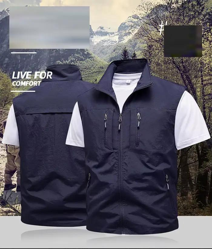 Gilet en nylon multi-poches