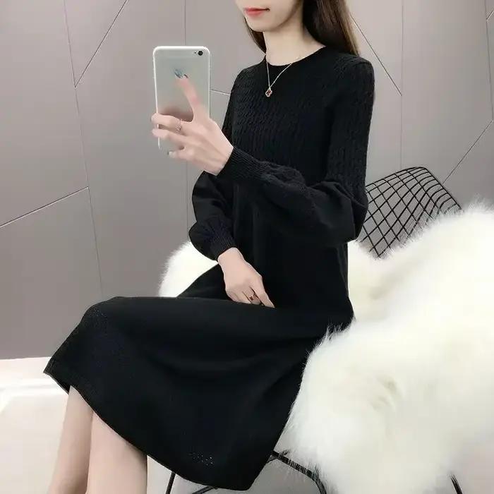 Robe en tricot pour femmes