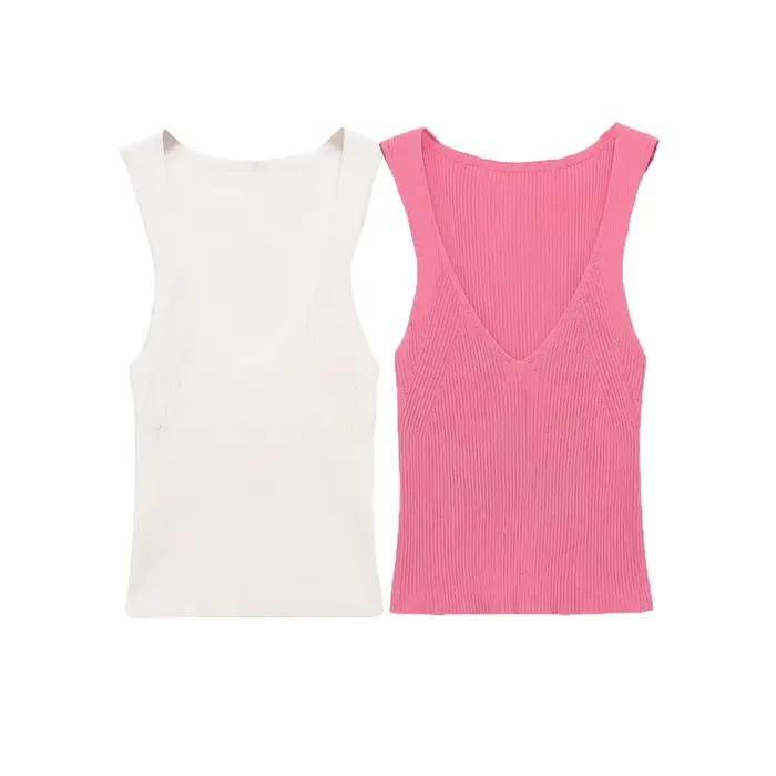 Gilet tricoté pour femme