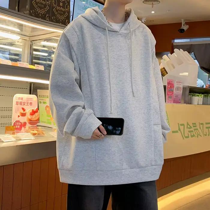 Sweat à capuche à manches longues pour hommes