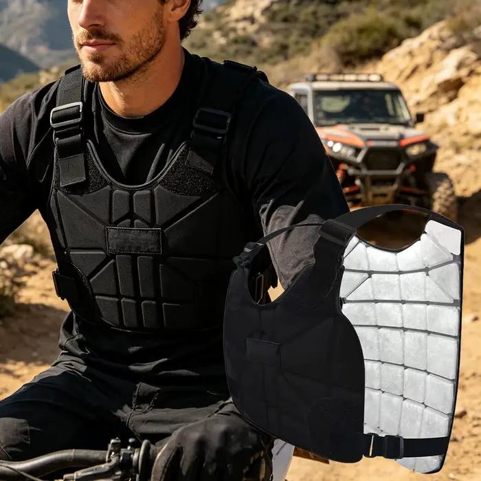 Gilet léger sans manches pour hommes, idéal pour les travaux de construction en extérieur, la randonnée, la course à pied, la marche, le camping et les sports