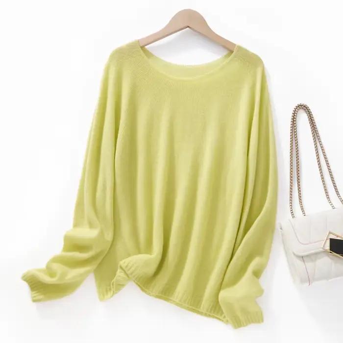 Pull en Soie et Cachemire pour Femme