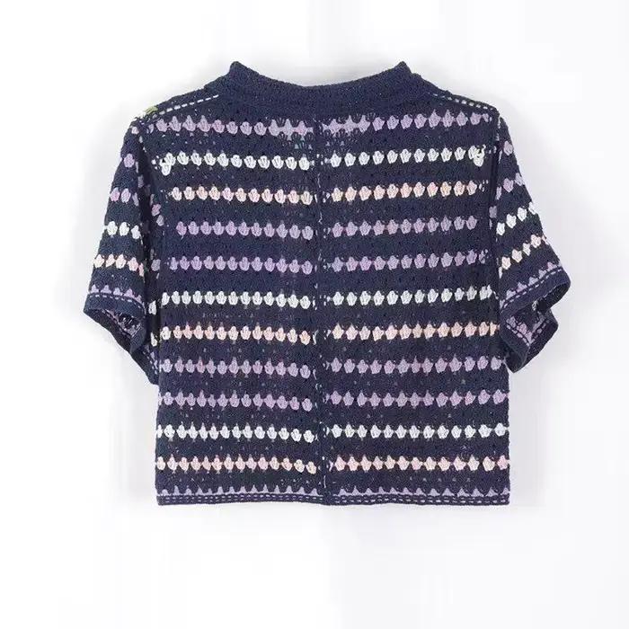 Cardigan en crochet pour femme