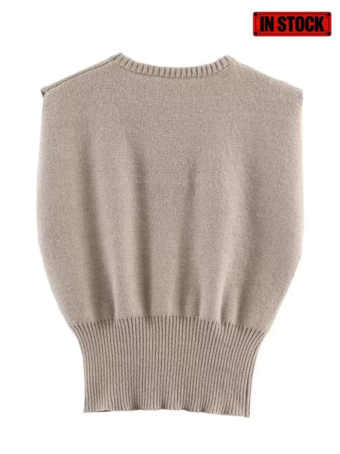 Gilet en tricot pour femme