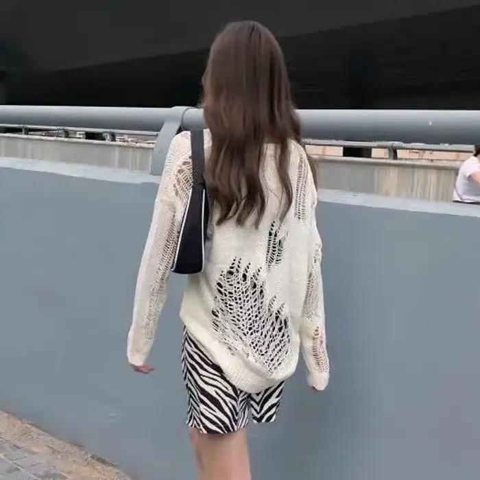 Pull Amissié à Manches sulfpour Femme