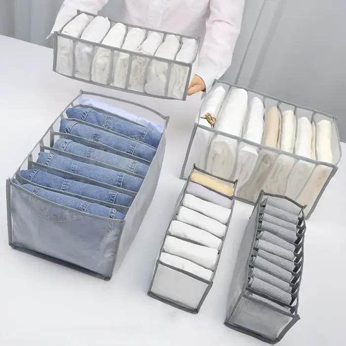 Boîtes de rangement pour vêtements pull