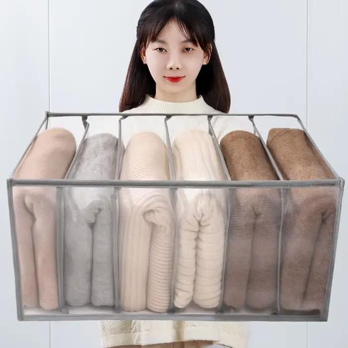 Boîtes de rangement pour vêtements pull