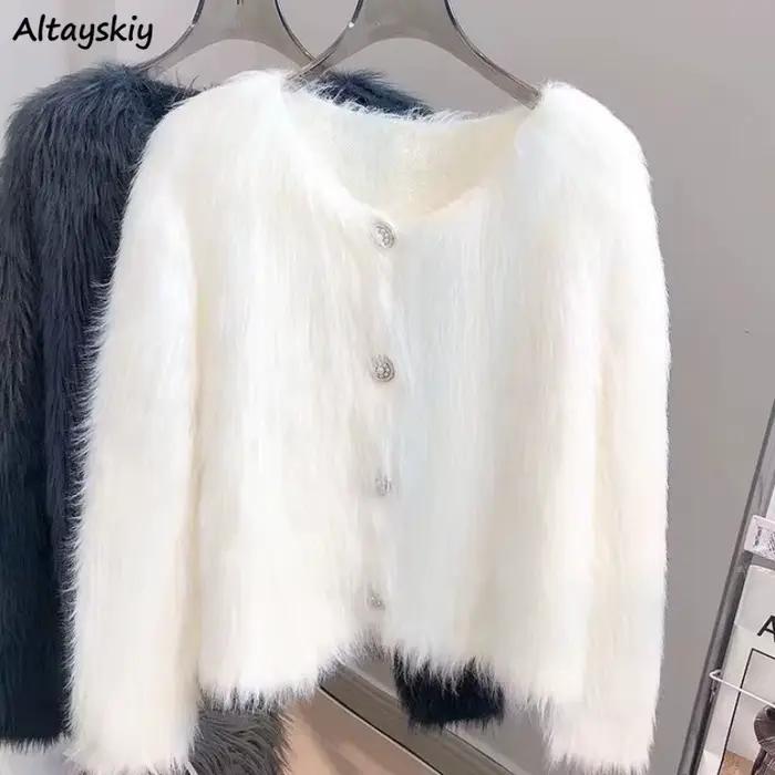 Espèrement-Cardigan à col en V pour femme