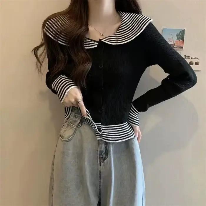 Cardigan tricoté à la mode pour femmes