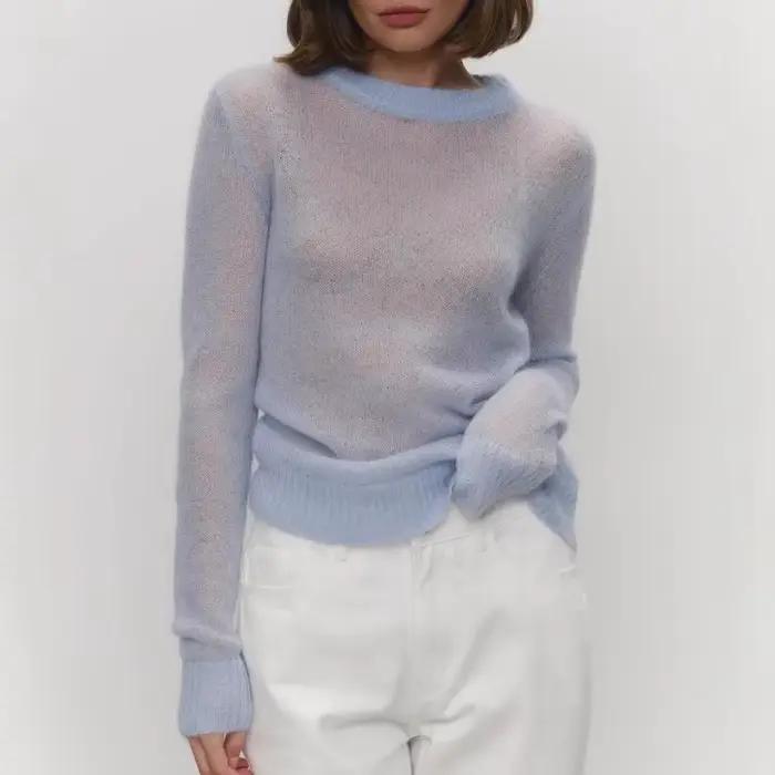 Pull en tricot à la mode pour femmes