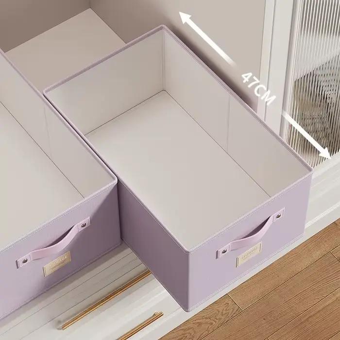 1PC Panier de rangement Oxford pour vêtements et jouets