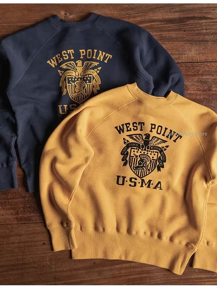 Sweat-shirt à manches raglan graphique USMA