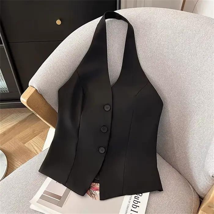 Gilets col licou pour femmes
