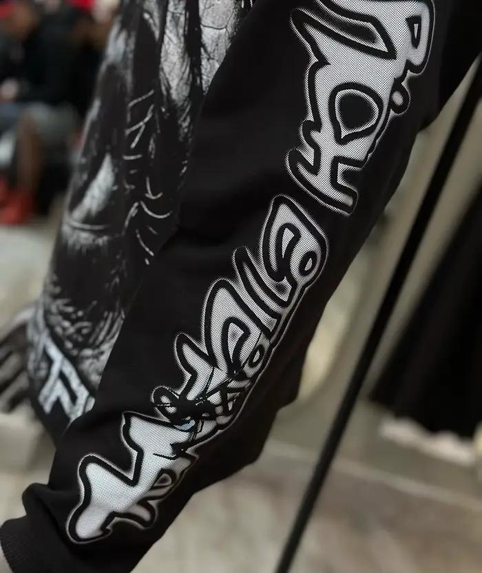 Pulls Harajuku à manches longues et col rond