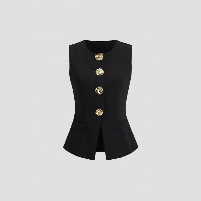 Ensemble gilet sans manches pour femmes
