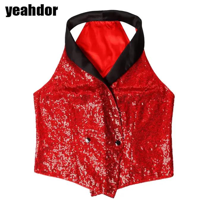 Gilet à paillettes pour femmes