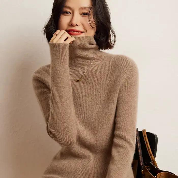 Pull en cachemire 100% pour femme