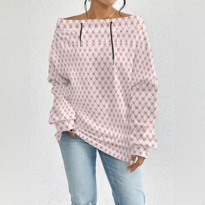 Sweat-shirt Sexy rose vif pour femmes