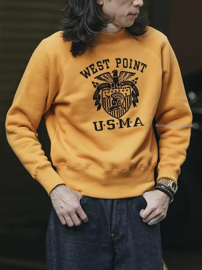 Sweat-shirt à manches raglan graphique USMA